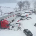 (Video) Lančani sudar više od 100 vozila! Neverovatne scene iz Amerike: "Čuo se prasak potom i zaglušujuća buka"