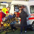 Užasna povreda na Grbavici, Mateju rival slomio nogu: Hitna pomoć morala da uleće na teren