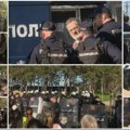 Građani i studenti održali protest u Parku Ušće, bile prisutne jake snage policije