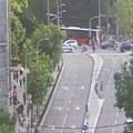 (Foto) Takovska ulica zatvorena za saobraćaj zbog skupa ispred RTS