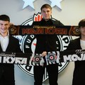 Cvijović, Milošević i Rakić potpisali ugovore sa Partizanom