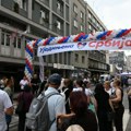 Građani nakon mitinga "Ujedinjena Srbija" u Užicu gađani raznim predmetima