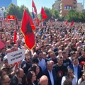 U Prištini počeo veliki protest protiv presude četvorici bivših vođa OVK