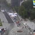 Jako nevreme srušilo „zabranjeni grad“ Vučićevih pristalica kod Skupštine Srbije
