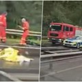 (Uznemirujući video) zagrljeni se bacili pod kamion "Romeo i Julija" iz srpskog komšiluka skončali u agoniji! Zabranjena…