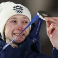 Nika Prevc ostala bez zlata za 1,1 poen