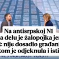 Palo priznanje na antisrpskoj N1 televiziji - Blokade ne predstavljaju većinsku Srbiju! (video)