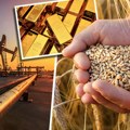 Crveni dan za berze: Zlato i pšenica u porastu, nafta Brent najniža u mesecima