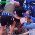 Na stadionu u Argentini spašavana beba (video)