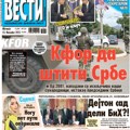Čitajte u “Vestima”: Kfor da štiti Srbe