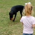 Doberman skočio na dete a reakcija vlasnice razbesnela sve