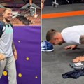 Dončić ovo ne promašuje: Omić završio na podu zbog opklade sa Lukom