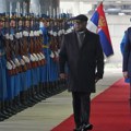 Crveni tepih i garda ispred Palate "Srbija" Vučić dočekao predsednika Konga, planirano potpisivanje bilateralnih dokumenata…