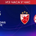 Zvezda pred punim tribinama juri zaostatak protiv Hapoela, poznati sastavi (RTS 1, 20.00)