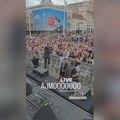 (Video) Spektakl u hrvatstkoj: Hiljade ljudi dočekuje Bejbi Lazanju nakon Evrovizije 2024