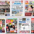 Насловне стране данашњих новина: Прелиставање штампе за суботу, 29. новембар 2025. године