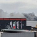VIDEO: Požar u fabrici "Mint" u Šapcu, nema povređenih