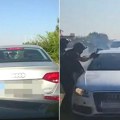 Specijalci opkolili sivi "audi": Pogledajte akciju policije, uhapšene dve osobe (Video)