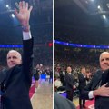 Željko Obradović ugledao Grobare i poslao im poruku! Pogledajte reakciju trenera Partizana u crveno-beloj Areni