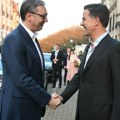 Vučić sa Markom Ruteom u Briselu: Uveren sam u još bolju saradnju Srbije i NATO u budućnosti