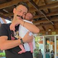 Milan Vasić krstio sina u Gračanici: "Stopama predaka"