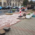 Radovi na više lokacija u Nišu – rehabilitacija trotoara, asfaltiranje i sanacija udarnih rupa