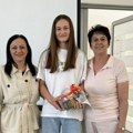 Milica Mitić đak generacije Srednje škole „Sveti Sava“