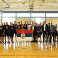 Gajić uručio zastavu Srbije Bogdanoviću