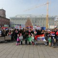 Protest podrške studentima u Karlsrueu: Za pravedniju i slobodniju Srbiju