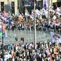 VJT: Podnet optužni predlog protiv dve osobe zbog gađanja policije kamenjem na skupu 28. juna