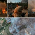 (Foto) u Grčkoj gori, ne prestaje Gase vatru na više frontova sumnja se da je veliki broj požara podmetnut