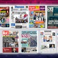 Naslovne strane sutrašnjih novina: Prelistavanje štampe za petak, 31. oktobar 2025. godine