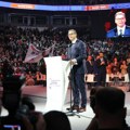 Miting SNS u Areni: Počela obraćanja, na skupu Vučić, ministri...