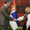 Predsednik Vučić primio akreditivna pisma: Na odvojenim sastancima sa novim ambasadorima Norveške, Finske i Kambodže (foto)