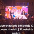 Pogledajte momenat kada Srbija daje 12 poena Hrvatskoj: Haos na ulicama Zagreba (VIDEO)