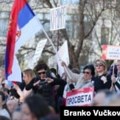 U Čačku održan protest prosvetnih radnika iz Srbije