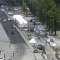 Odleteli šatori iz Ćacilenda VIDEO