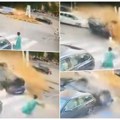 (Uznemirujuće) horor nesreća u Banjaluci! Auto se zakucao u kombi, vozila lete kroz vazduh, pogledajte kako je žena izbegla…