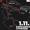 Studenti objavili rutu pešačenja do Novog Sada