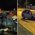Stravičan snimak nesreće na Novom Beogradu: Nikola (24) proleteo na crveno, poginuo policajac sa porodicom