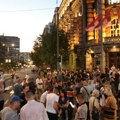 Blokiran saobraćaj kod Vlade Srbije zbog 19. protesta „Srbija protiv nasilja"