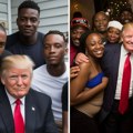 Tramp u zagrljaju sa Afroamerikancima: Ne veruj svojim očima