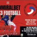 3×3 fudbalski turnir za seniore: Nagrade od 30 do 150.000 dinara!