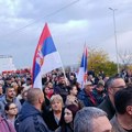 Skupovi protiv blokada u više gradova, Macut i ministri sa okupljenima