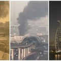 (Video) Dubai i Doha pod vatrom! Snimci uznemiruju! Glasne eksplozije, požar u luksuznom hotelu, panika u gradu nakon iranske…