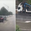 Poplavljene ulice u Beogradu: Pljusak napravio kolaps, na ovim deonicama je najkritičnije