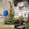 "Svedočimo da se uz zid nacionalnog spomenika prži ajvar ili okreće prase": Ljudi gledaju prizor u neverici (foto)