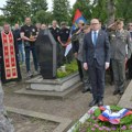 Ministar odbrane Miloš Vučević položio venac na grob palom heroju Savi Erdeljanu