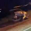 Automobil smrskan Teška saobraćajna nesreća kod Mladenovca