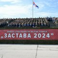 UŽIVO Prikaz sposobnosti Vojske Srbije „Zastava 2024“: Završen defile jedinica Vojske Srbije, Vučić obilazi naoružanje…